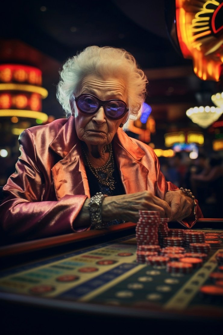 Tampilan meja Texas Hold'em Bonus live di platform maria slot dengan kartu dan chip